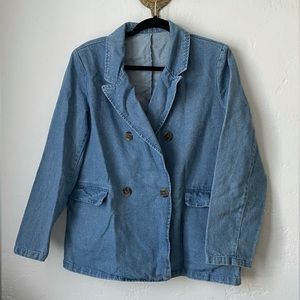 Denim Blazer